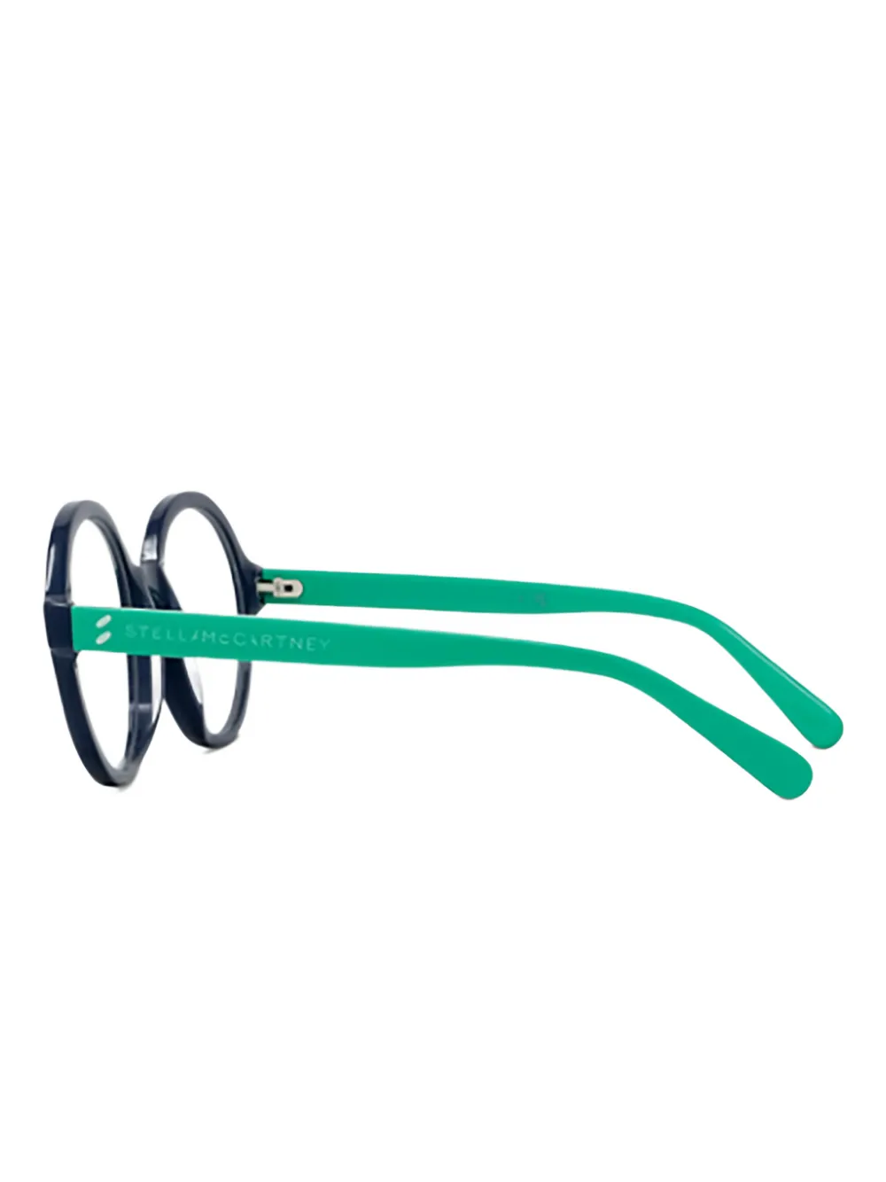  Stella Mccartney Eyewear Round Sunglasses - Blue 