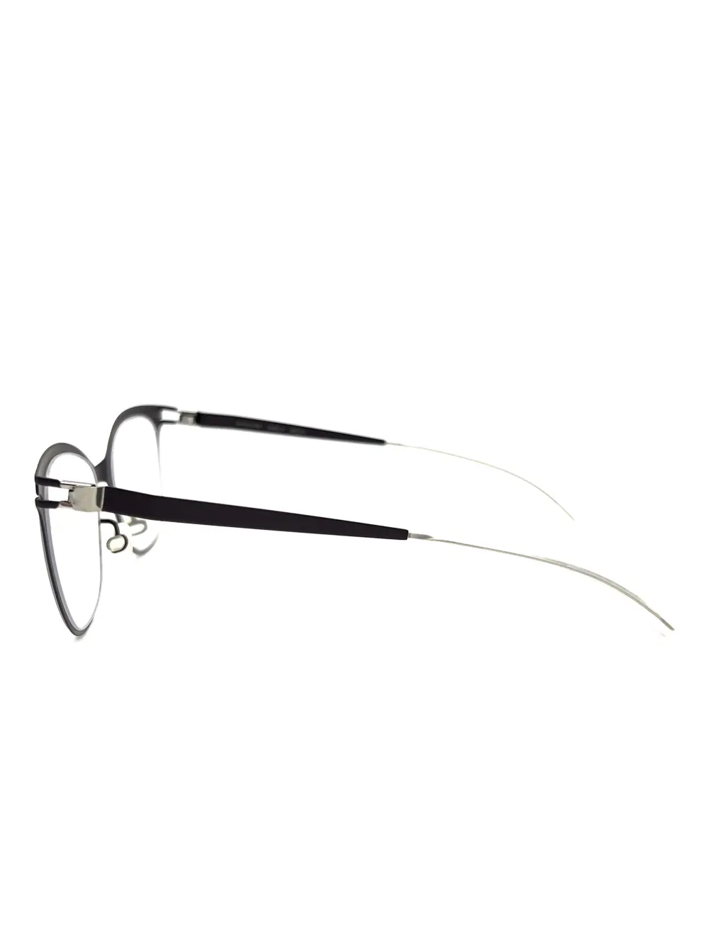 Mykita Kids Gazelle zonnebril met wenkbrauw montuur Zwart