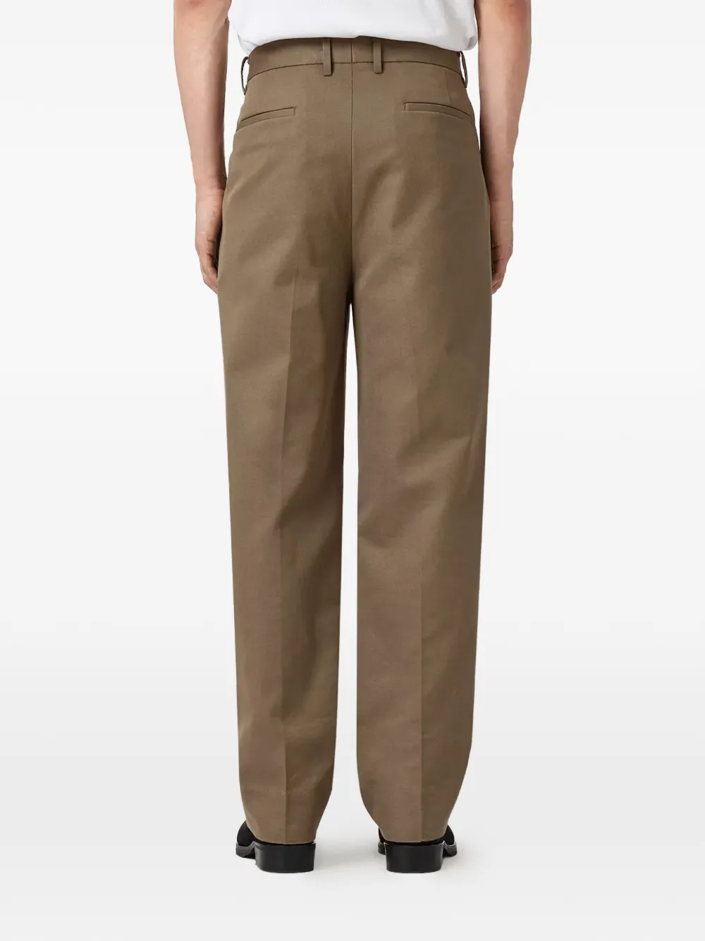  Allsaints Tallis Pleated Trousers - Brown 
