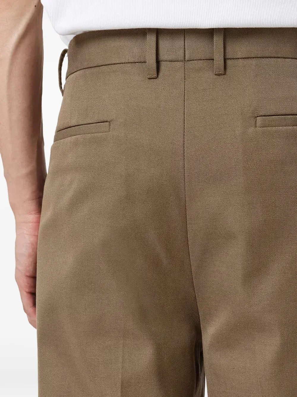 AllSaints Tallis geplooide broek Bruin