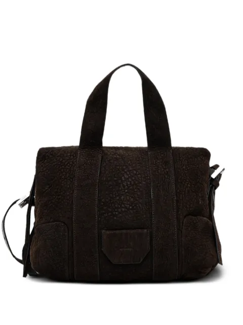 AllSaints grained-leather tote bag