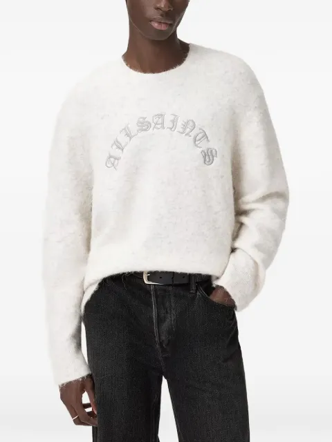 AllSaints Curv embroidered sweater