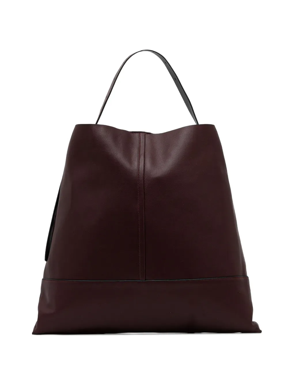 AllSaints Asha buckle tote bag - Rosso