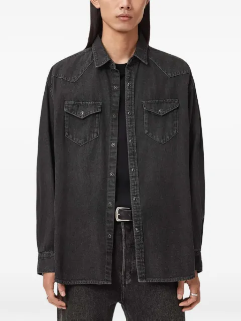 AllSaints Fenton pocket shirt