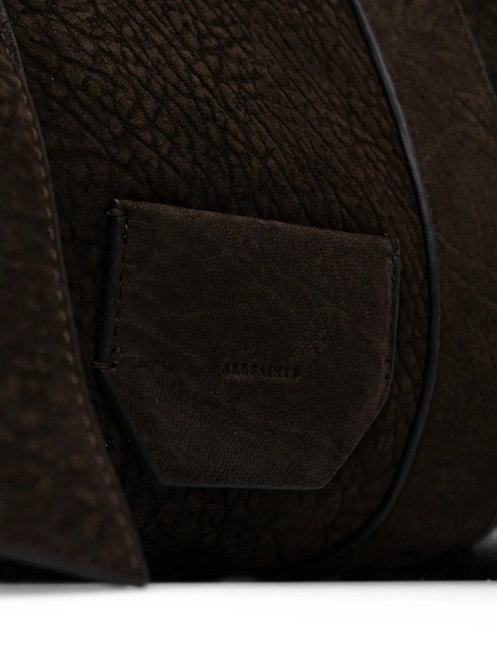  Allsaints Ares Leather Shoulder Bag - Brown 