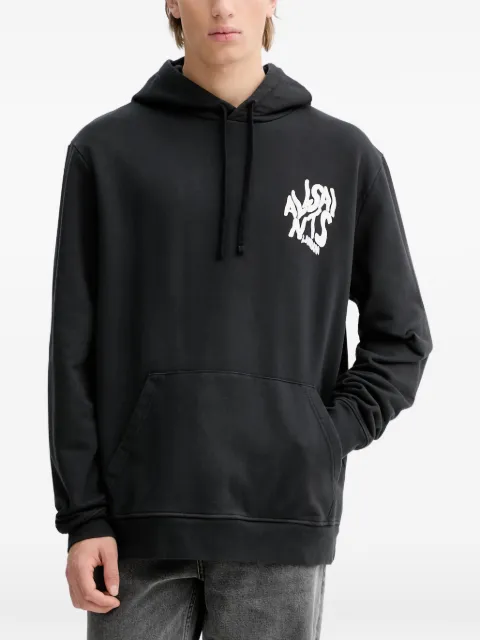 AllSaints hoodie con estampado gráfico