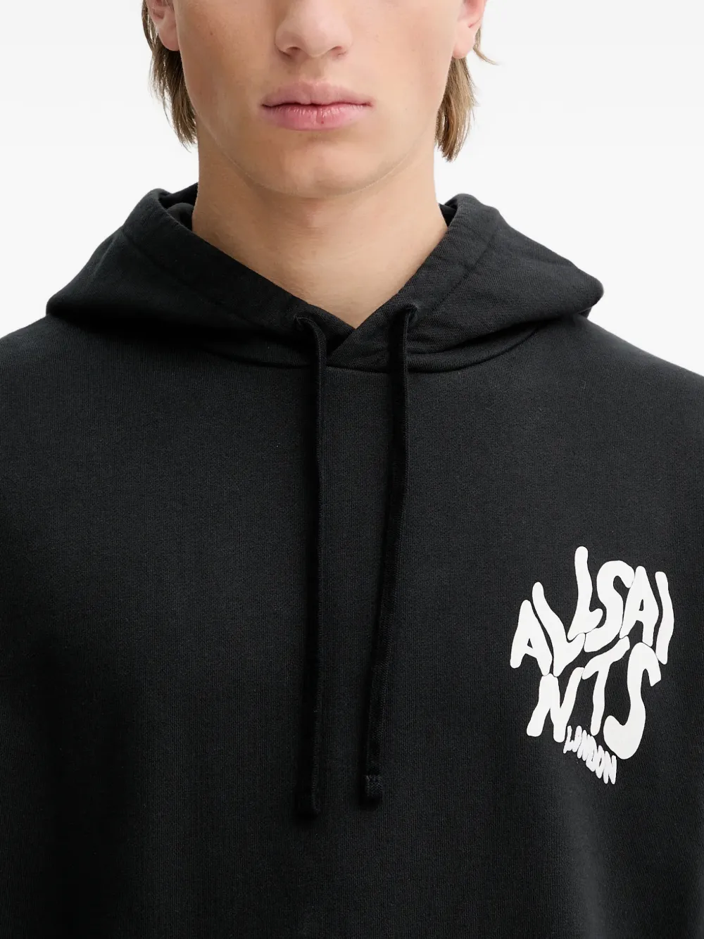 Graphic Drawstring Hoodie