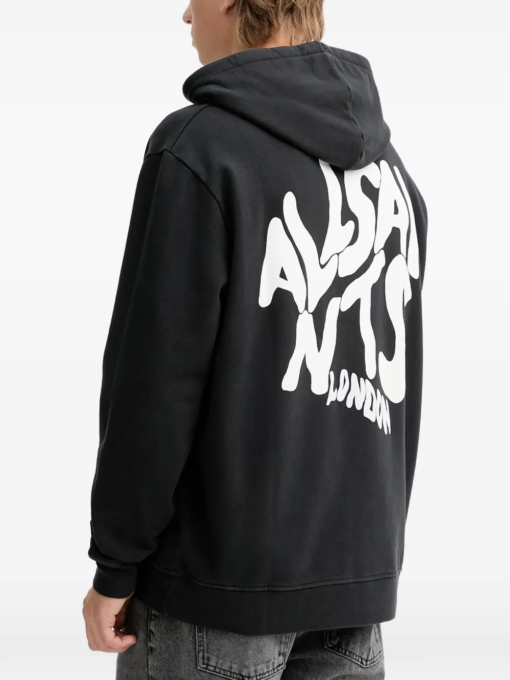 Graphic Drawstring Hoodie