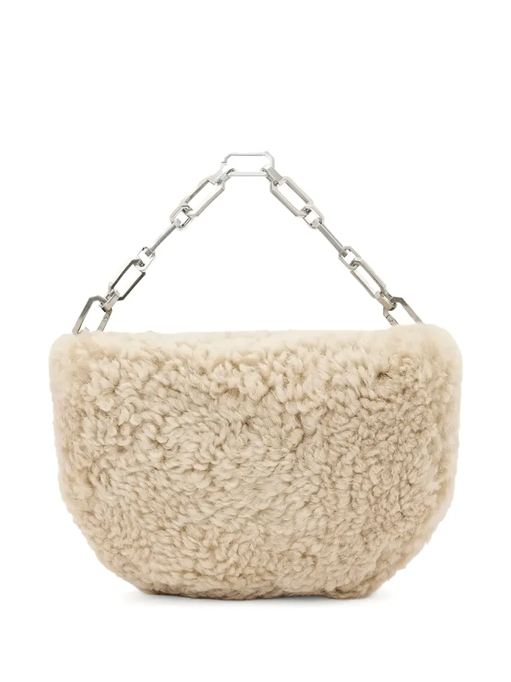 AllSaints chain satchel cross body bag - Toni neutri