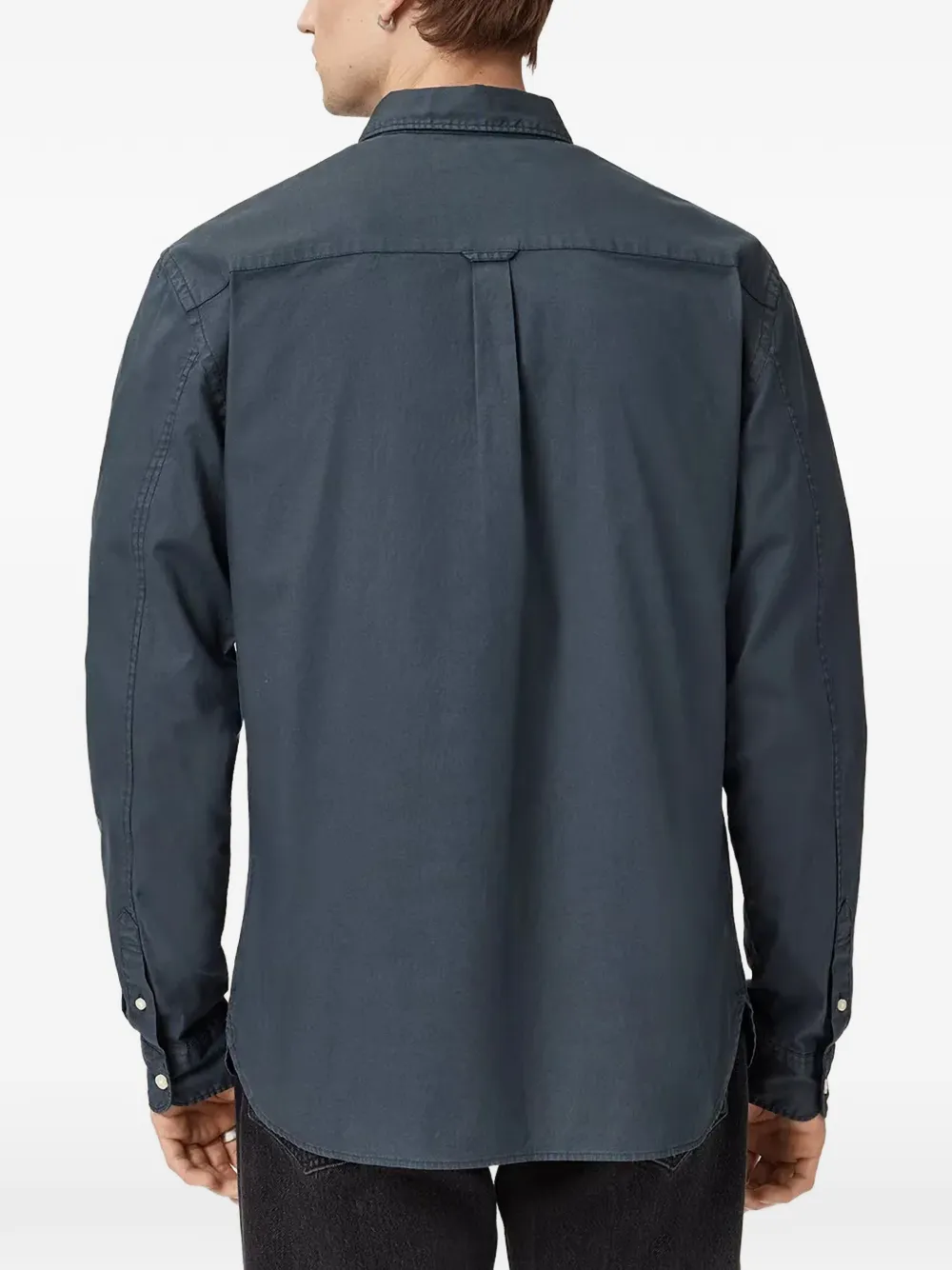 AllSaints Hawthorne overhemd met knopen Blauw