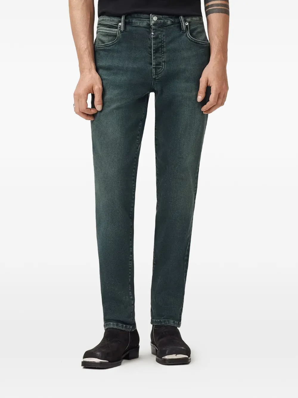 AllSaints washed denim jeans - Verde