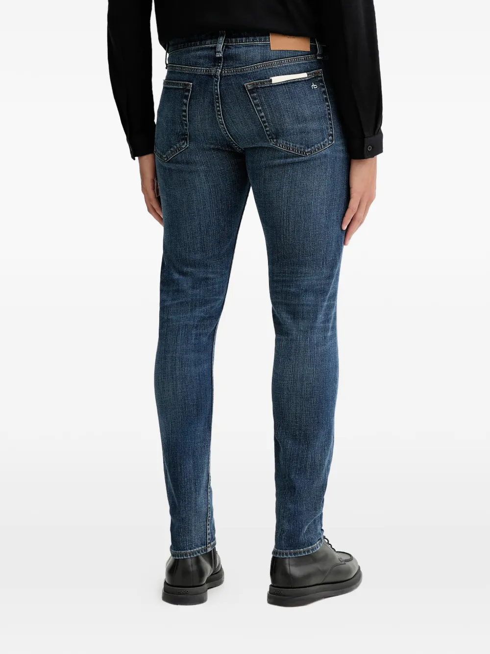  Rag & Bone Back-pocket Jeans - Blue 