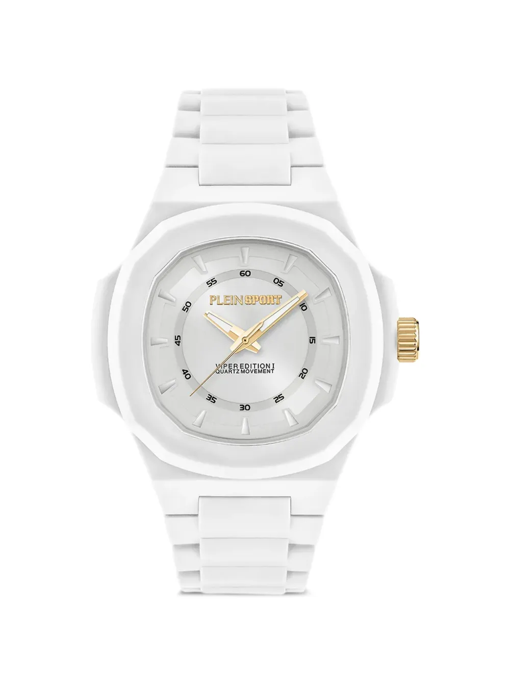 Plein Sport Silver Dial Watch - Bianco