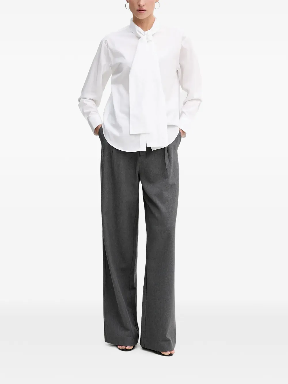 Bow-Detail Shirt
