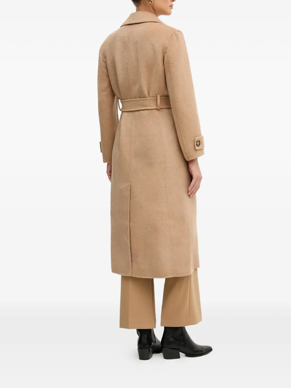 Pedro Del Hierro Jas met ceintuur Beige