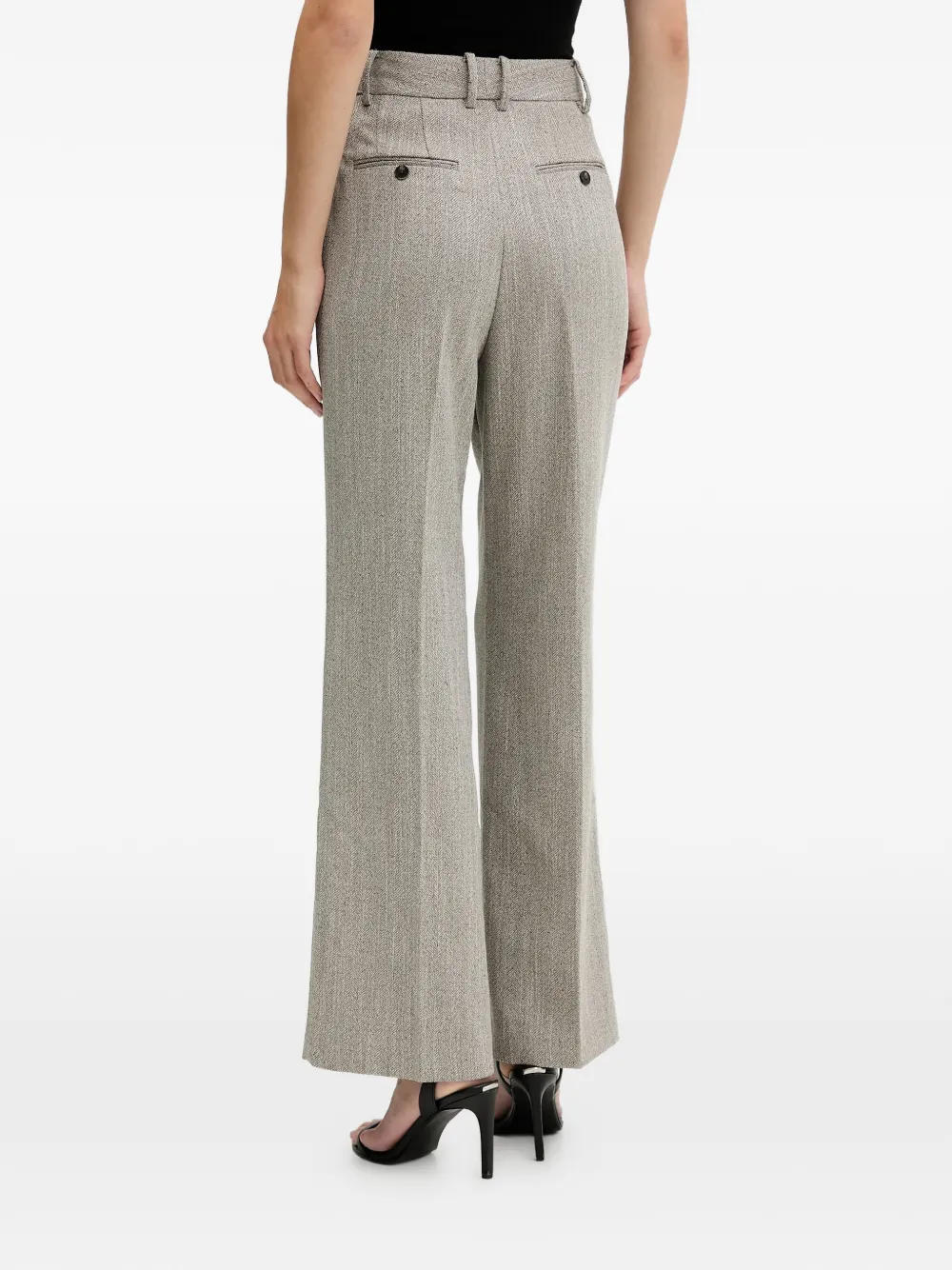  Pedro Del Hierro Pleated Trousers - Grey 