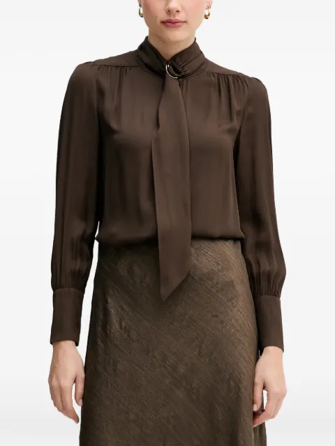 Pedro Del Hierro tie-neck blouse