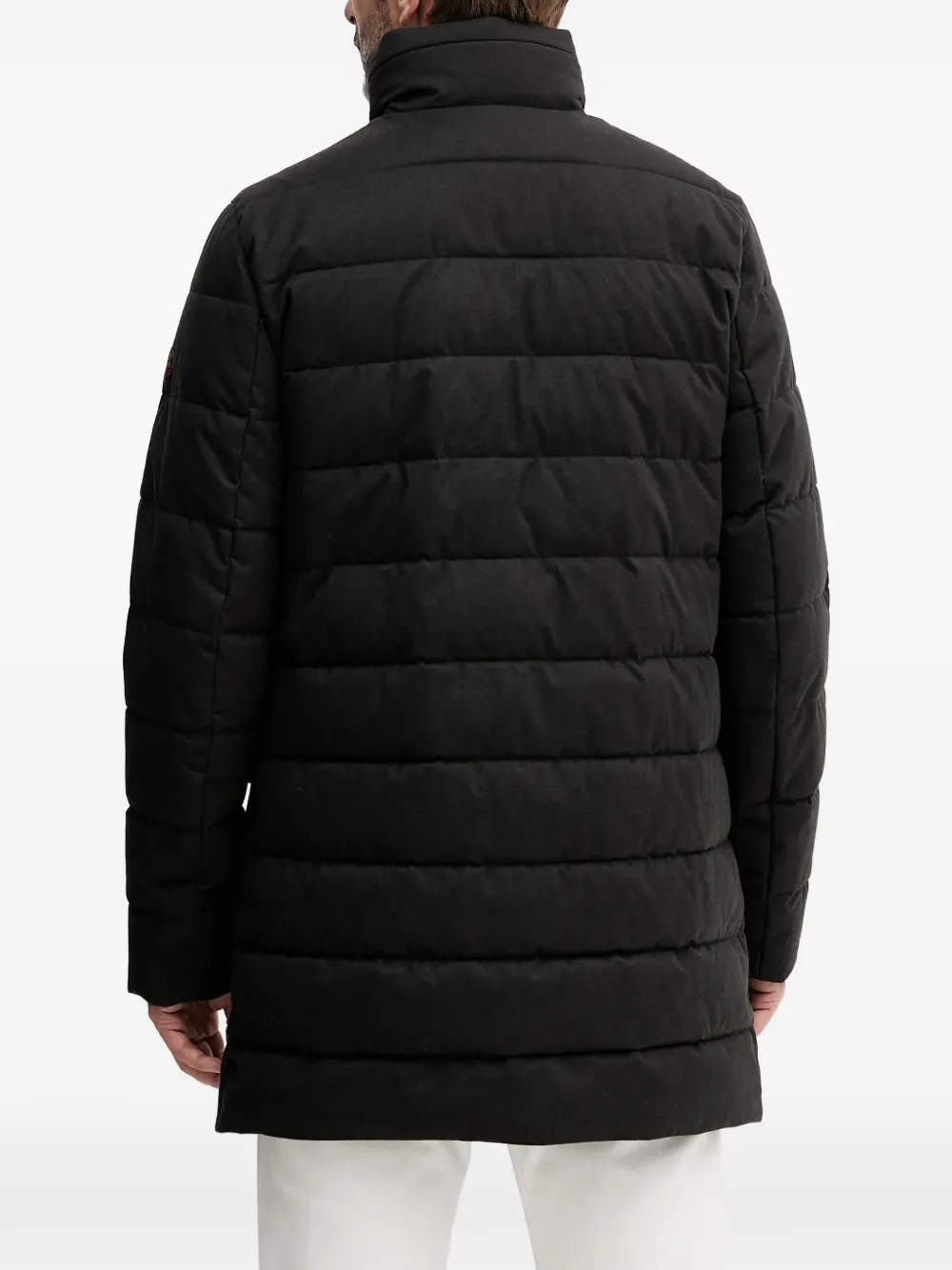  Save The Duck Quilted Hooded Jacket - Black 