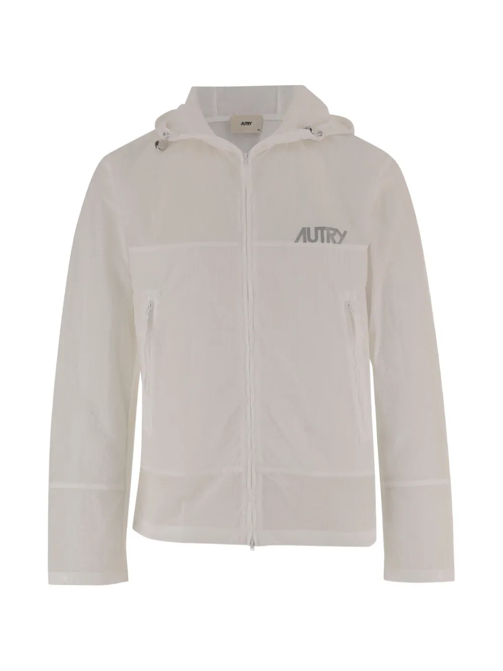 Autry Kapuzenjacke mit Reißverschluss - Weiß