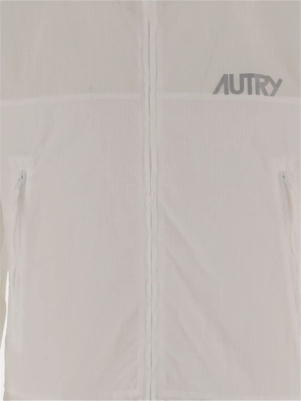  Autry Zip-fastening Hooded Jacket - White 
