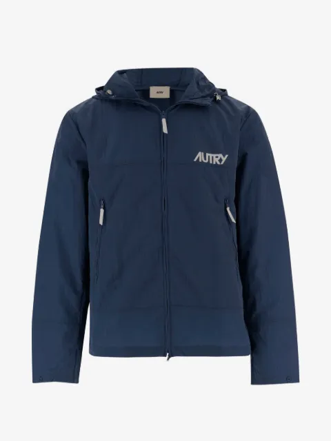Autry jacka med huva och logotyp