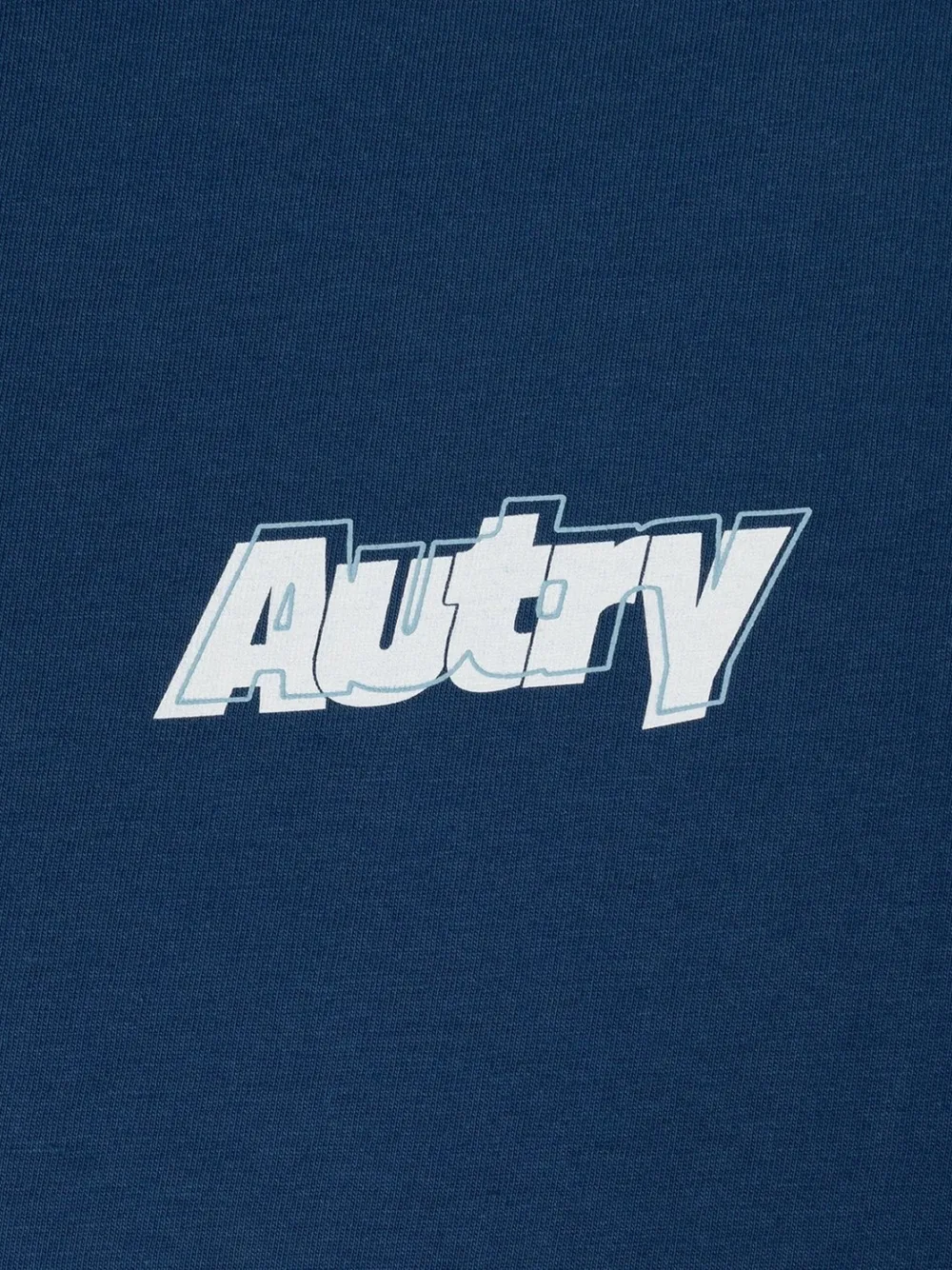 Autry T-shirt met logoprint Blauw