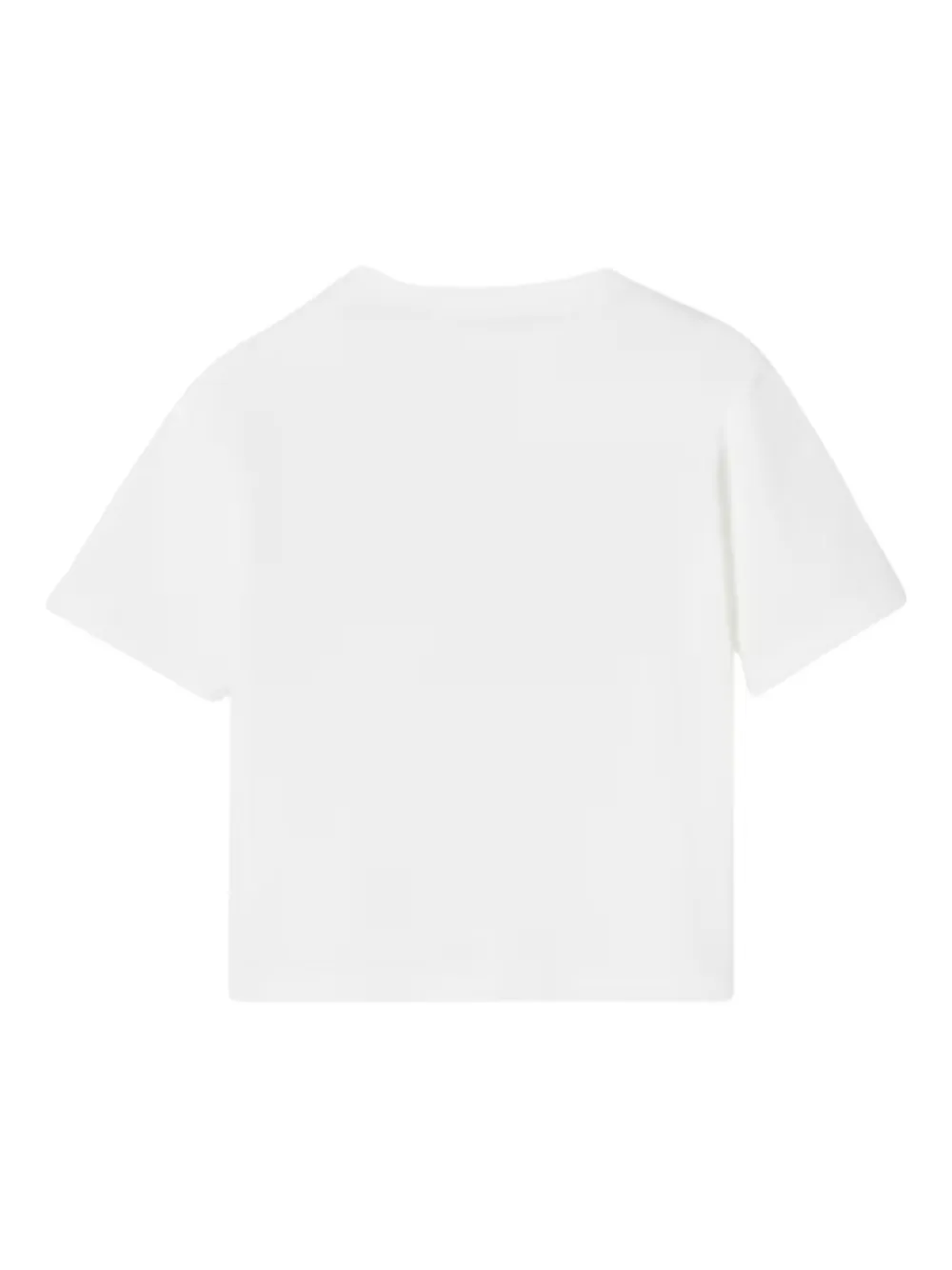 Gucci Kids T-shirt met bloemenprint Wit