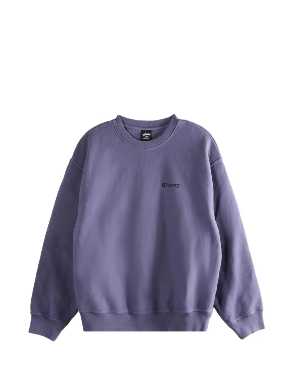 Stüssy logo-embroidered sweatshirt - Viola