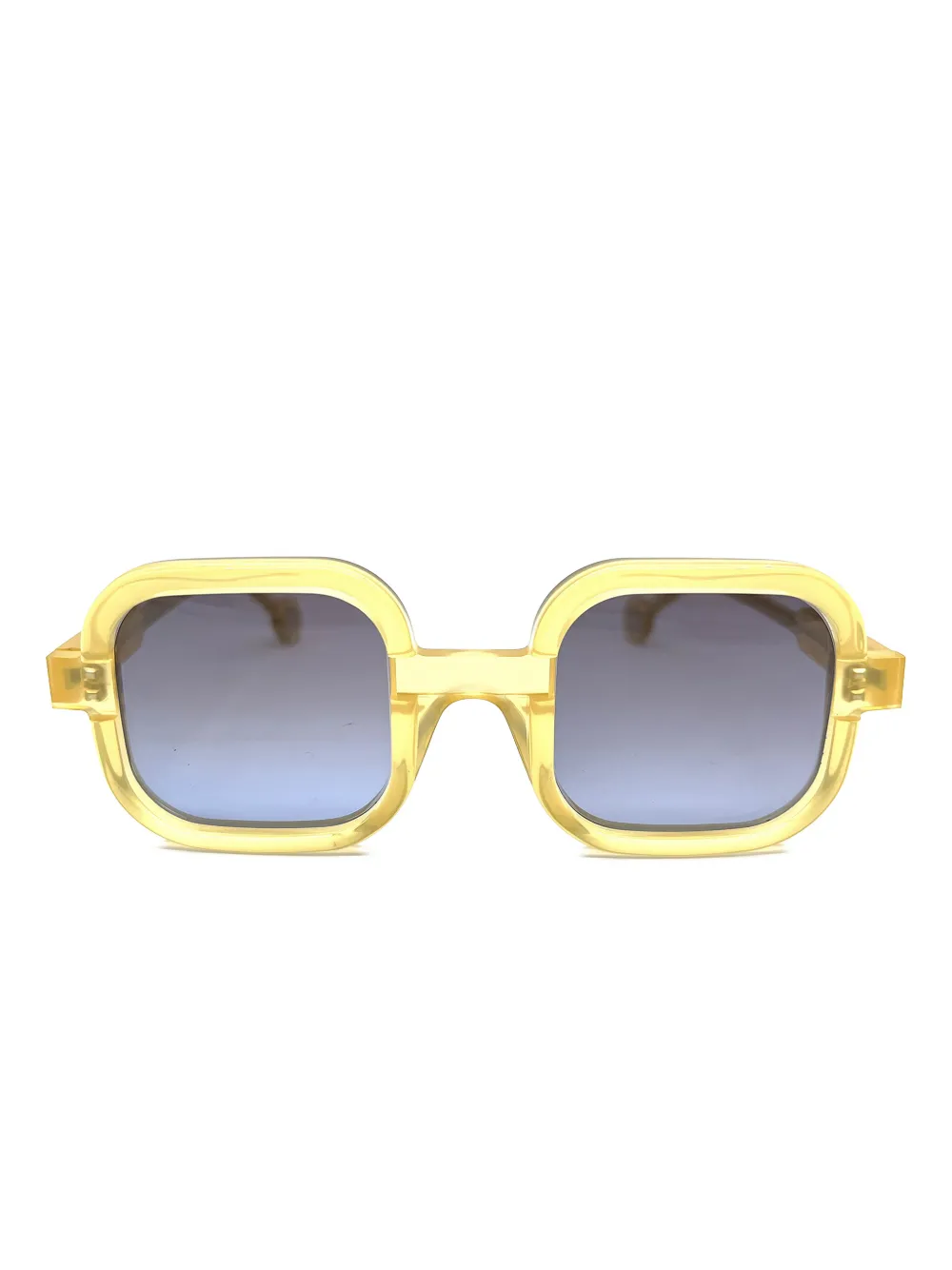 Anne & Valentin Savage square sunglasses - Giallo