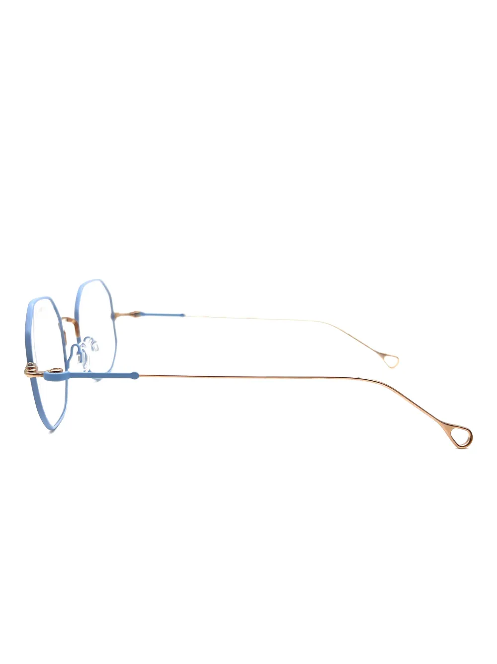  Anne & Valentin Benedict Geometric Glasses - Blue 