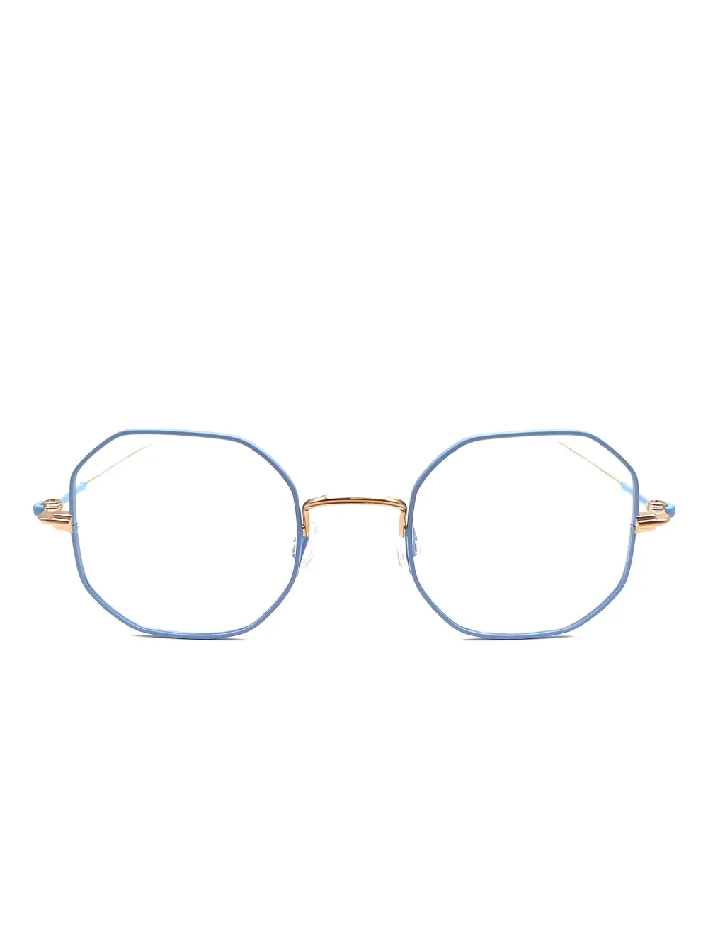 Anne & Valentin Benedict geometric glasses - Blu