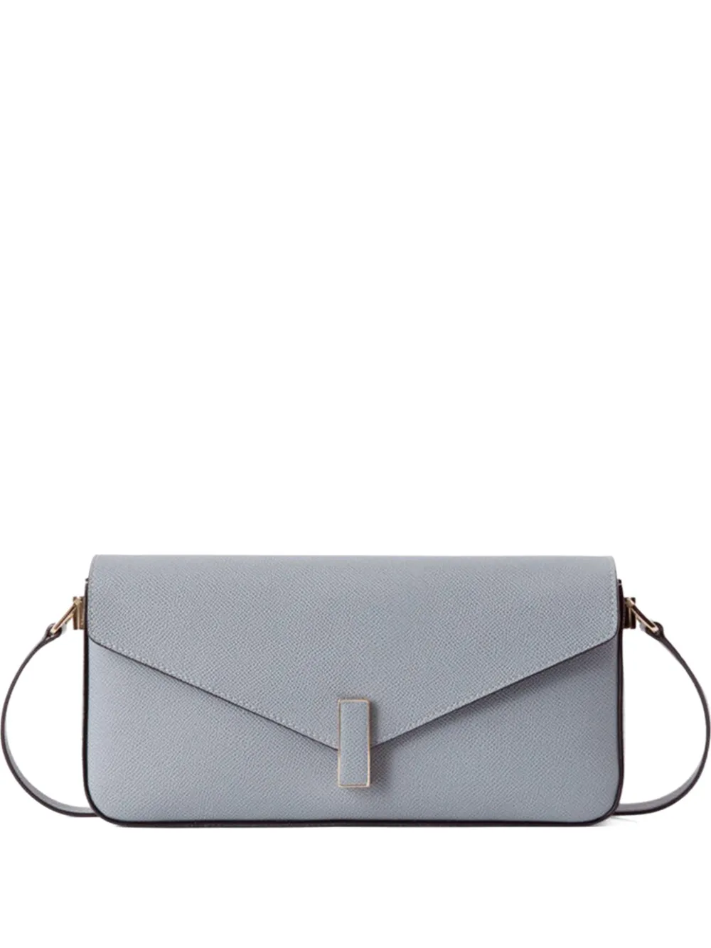 Valextra Iside leather shoulder bag - Blu