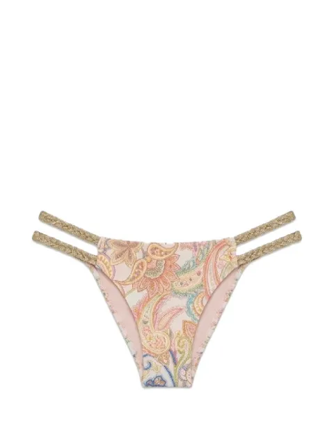 Del Maar Taba Bikinihöschen mit Paisleymuster