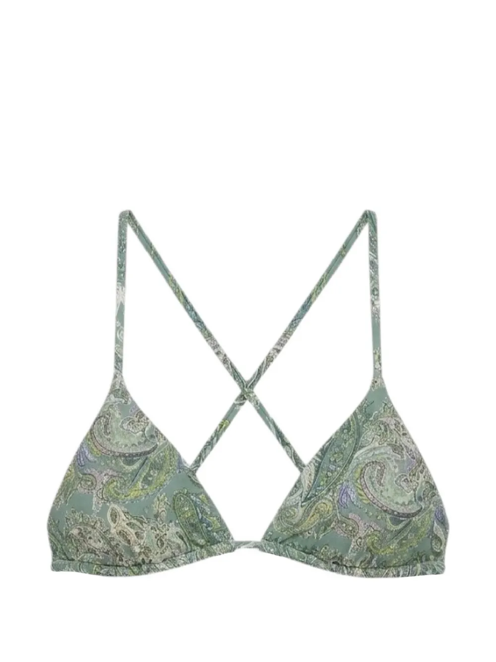 Del Maar Lariaqui Bikinioberteil mit Blumen-Print - Grün