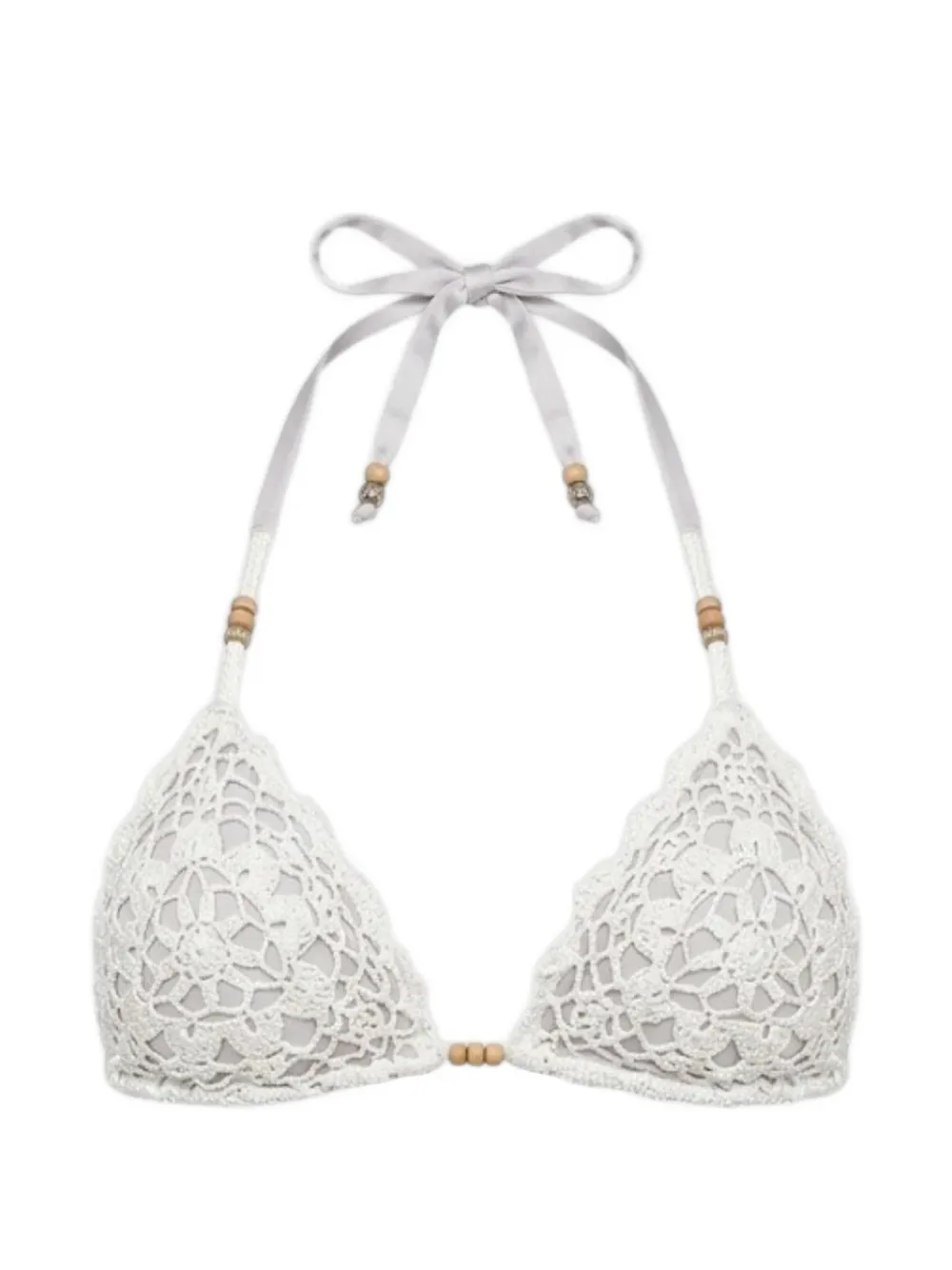 Del Maar Top bikini Mudu a triangolo - Viola