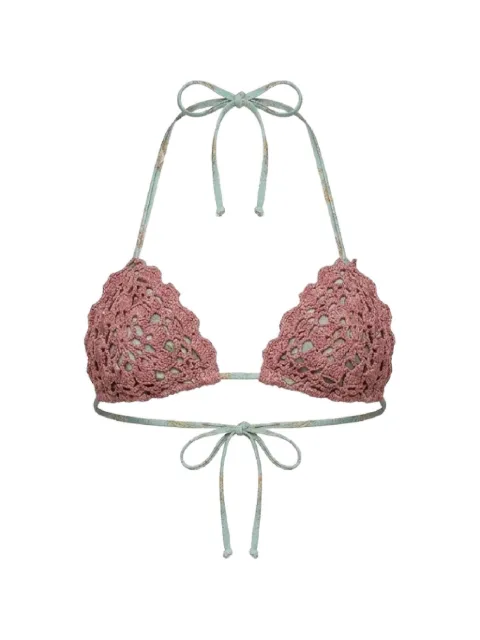 Del Maar Zuna bikinitop met gehaakt detail