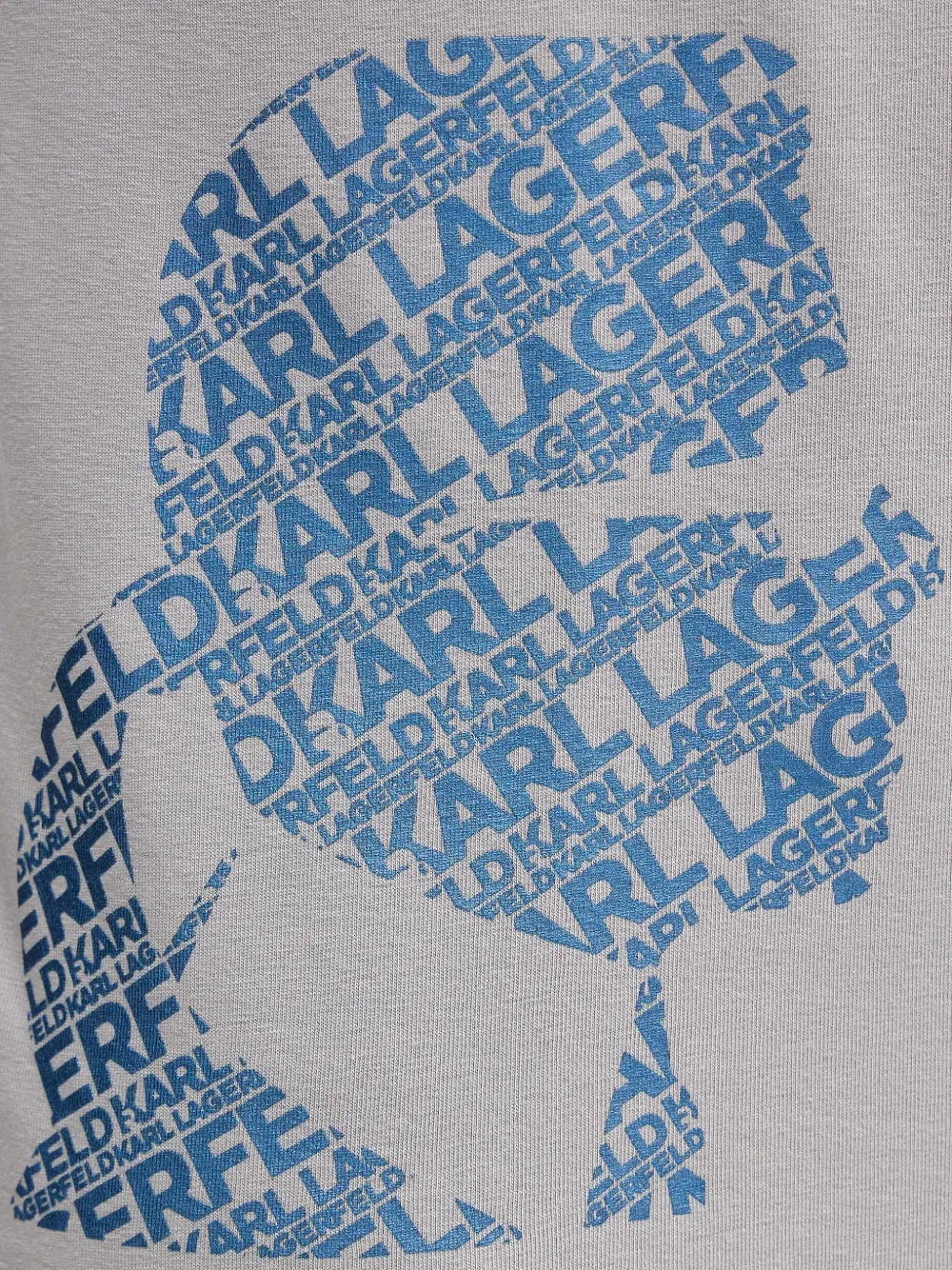 Karl Lagerfeld T-shirt met grafische print Grijs