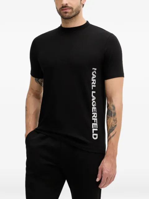 Karl Lagerfeld crew-neck logo-detail T-shirt