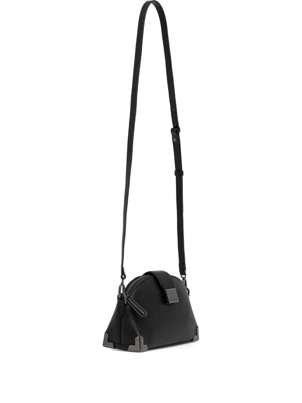 Karl Lagerfeld K/TRUNK leather crossbody bag - Nero
