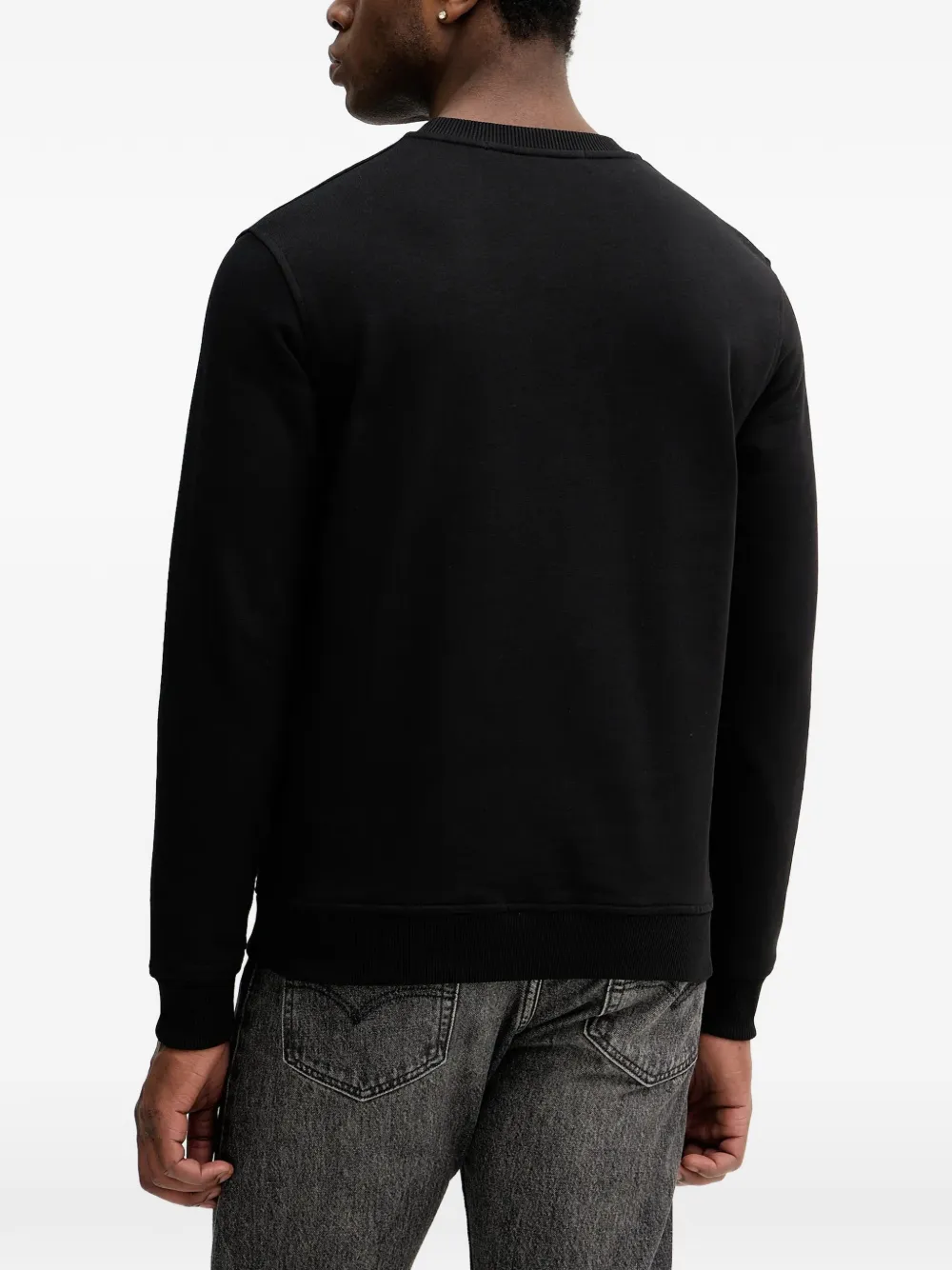 Karl Lagerfeld Sweater met print Zwart