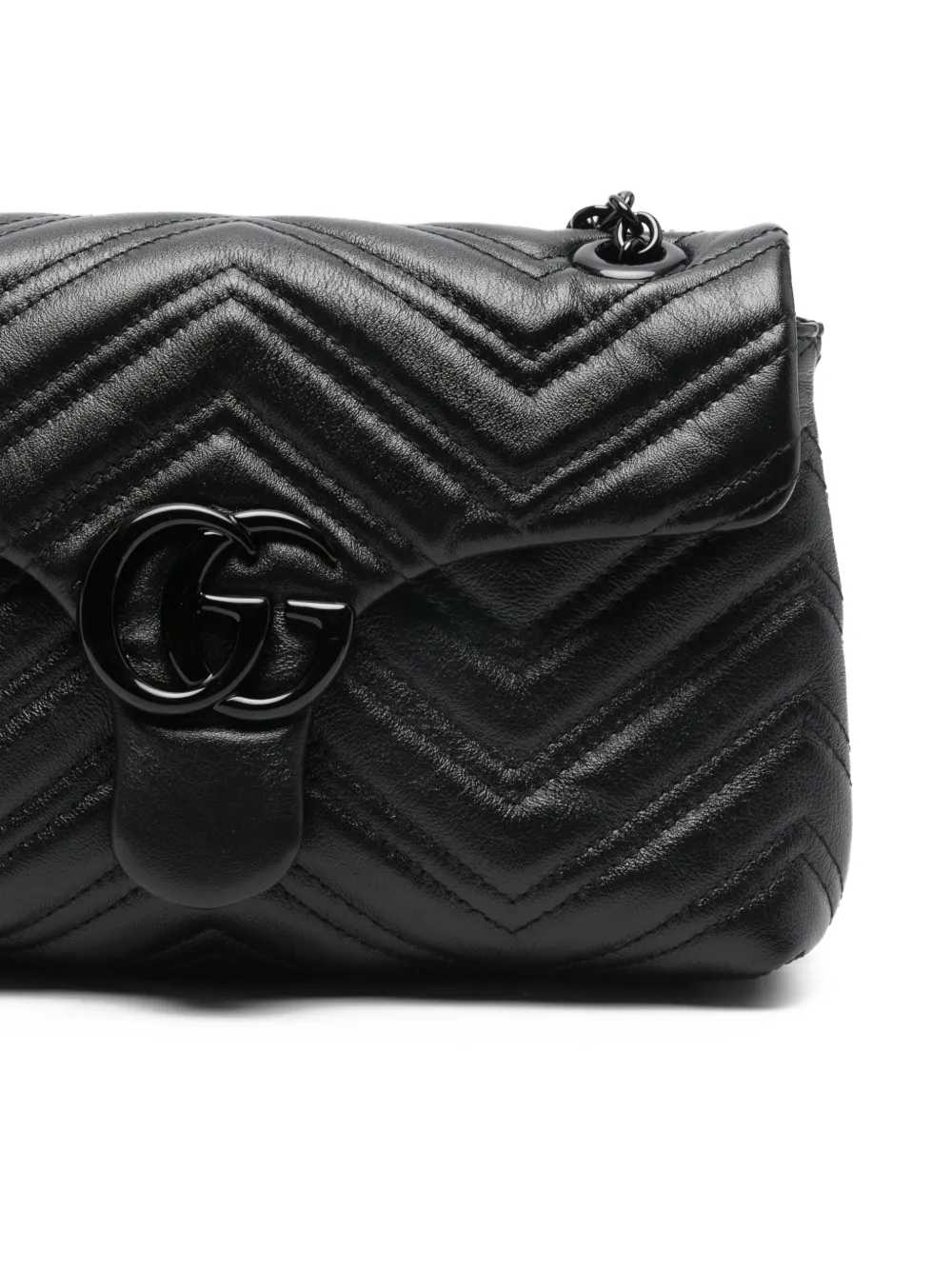 Gucci GG Marmont schoudertas Zwart