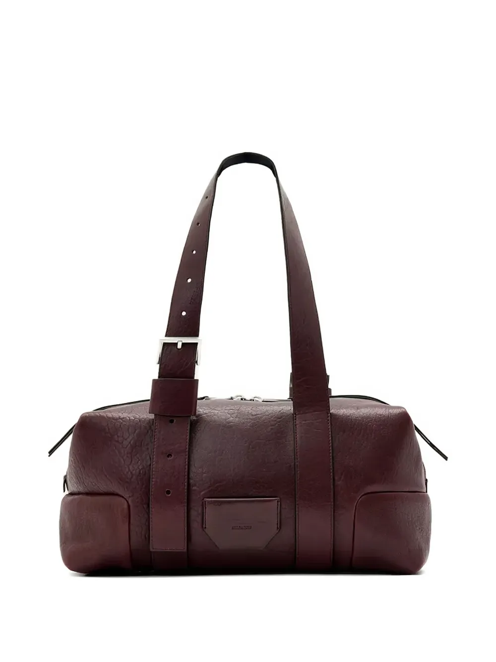 AllSaints Ares leather shoulder bag - Rood