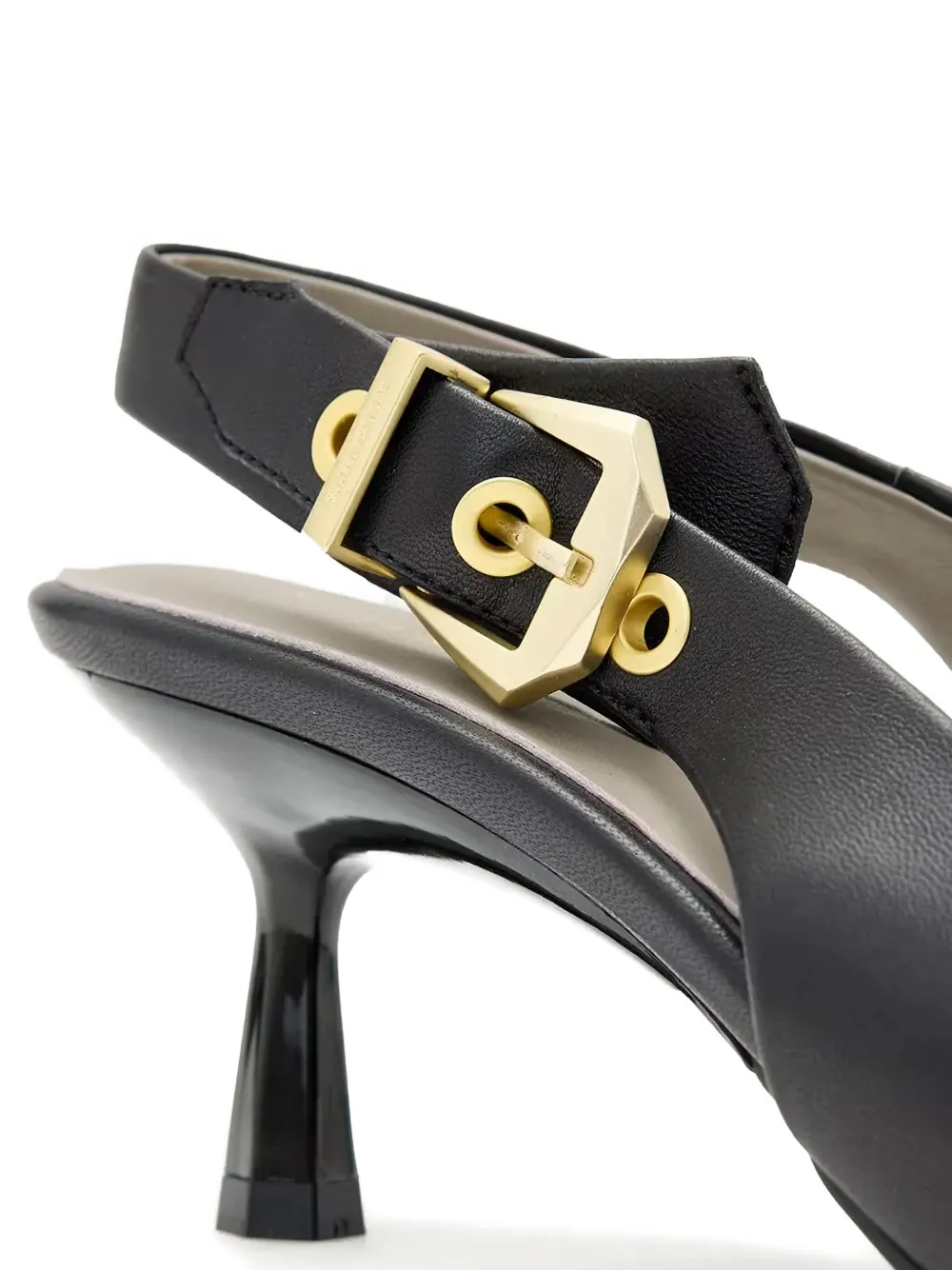 AllSaints Idiya buckle-strap pumps Zwart