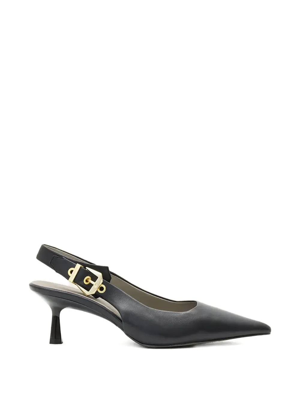 AllSaints Idiya buckle-strap pumps Zwart