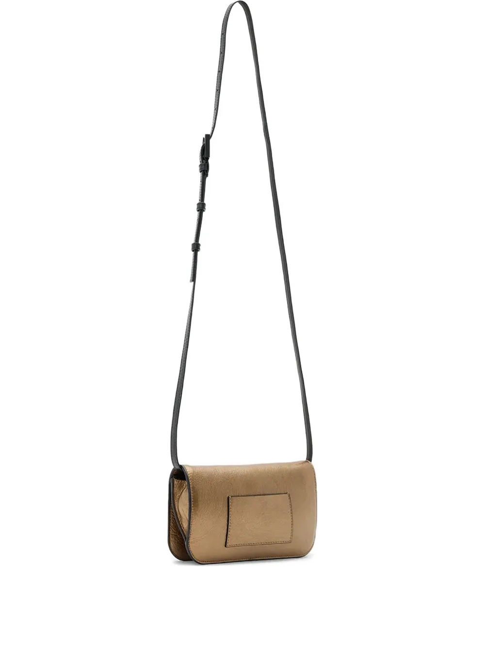  Allsaints Mini Maeve Adjustable-strap Cross Body Bag - Gold 