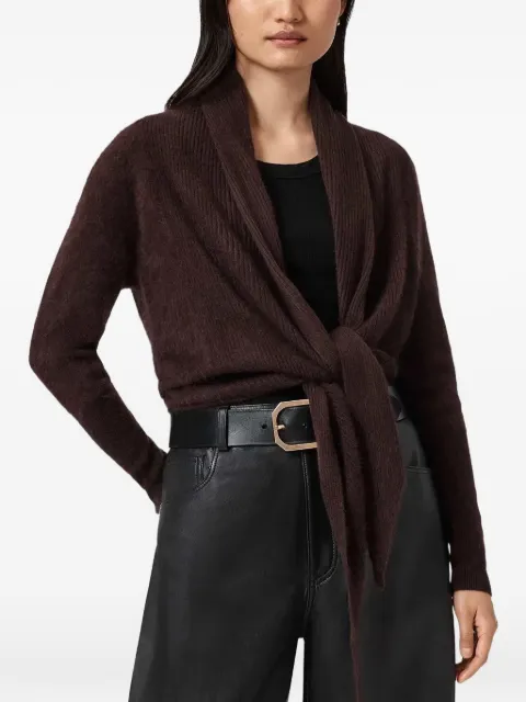 AllSaints — Rebel Pirate shawl-collar cardigan