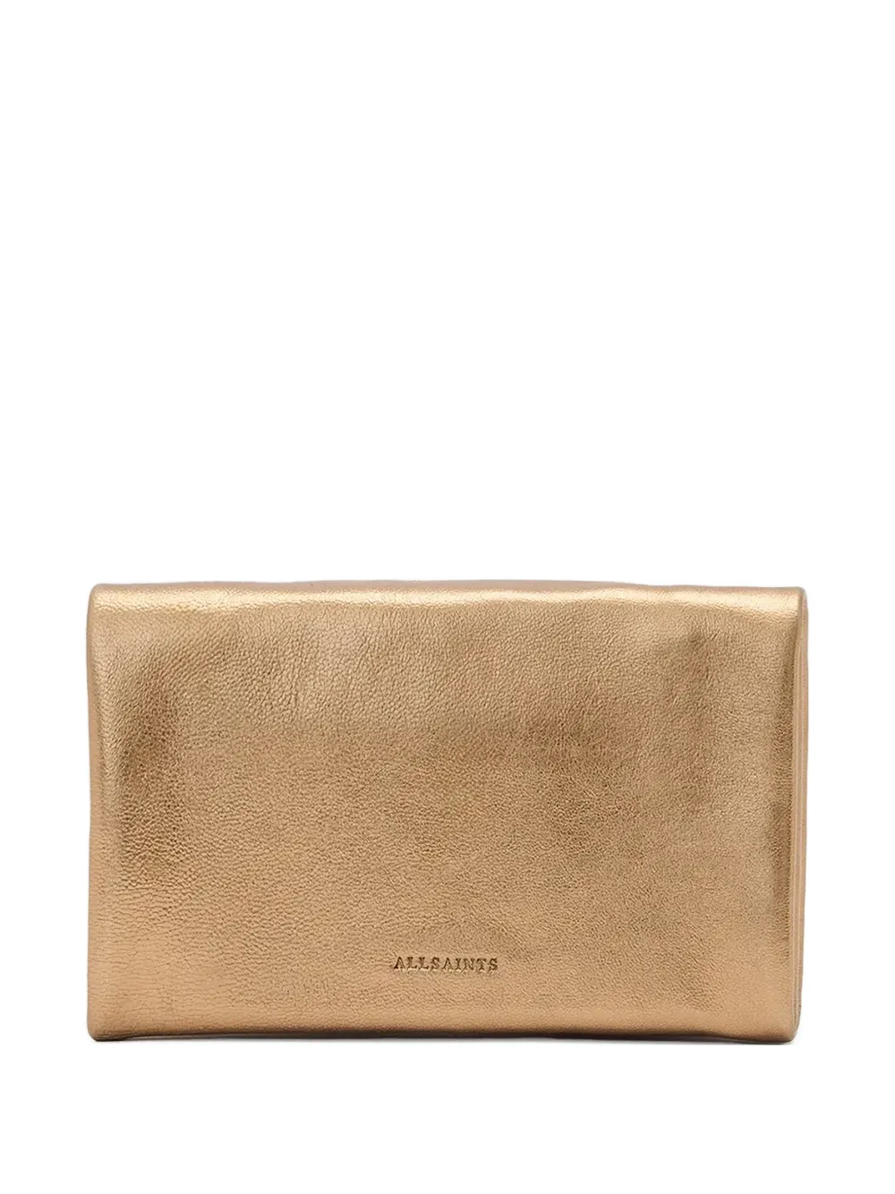 AllSaints Harluna zip-up wallet - Oro