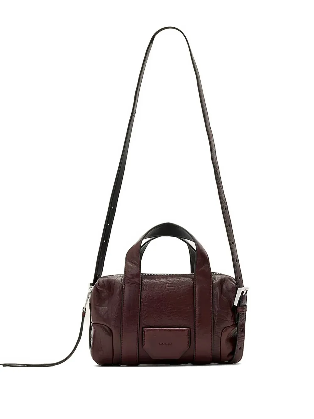AllSaints Ares zip tote bag - Rosso