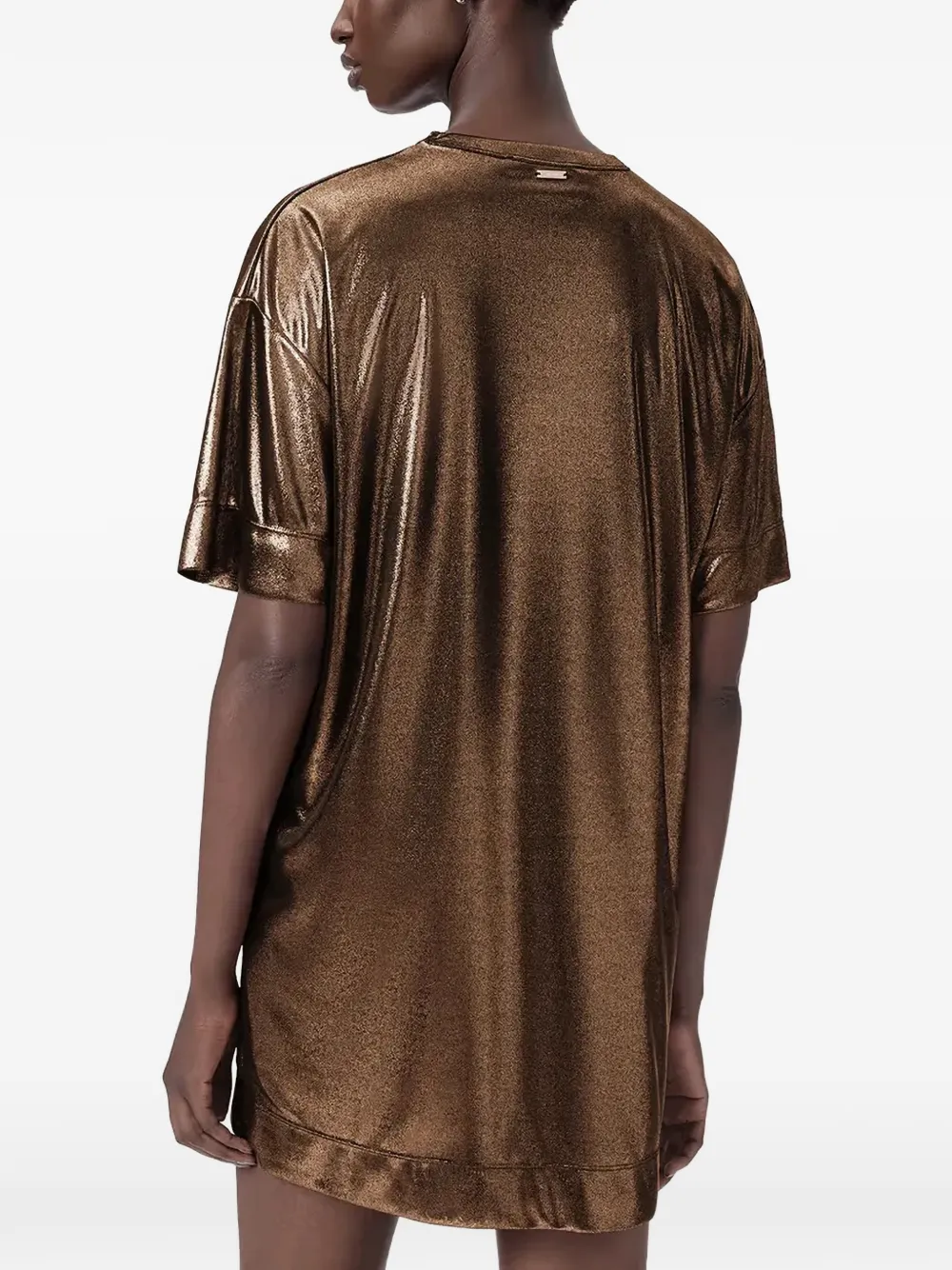  Allsaints Short-sleeve Mini Dress - Brown 