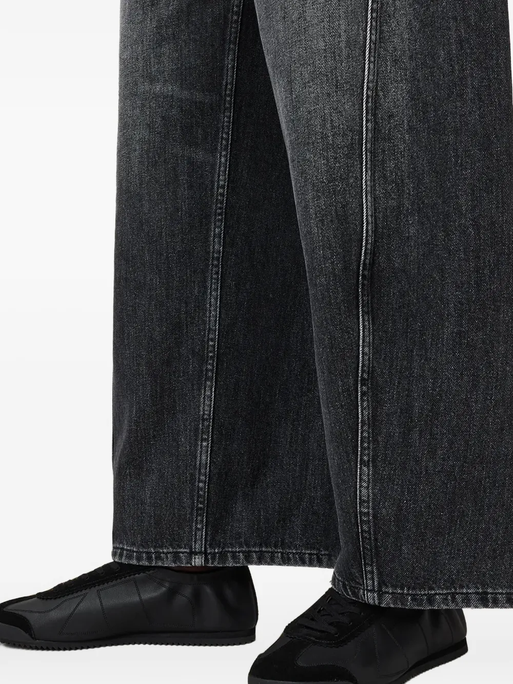 AllSaints Kenny lace-up sneakers Zwart